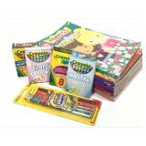 Kids Coloring Books & Crayola Crayons Set