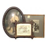 3 Framed Vintage Photographs