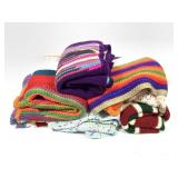 6 Hand Made Crochet Lap Blankets