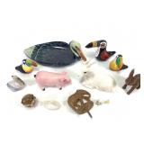 Vintage Animal Figurine Collection