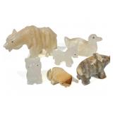 Hand-carved Animal Figurines