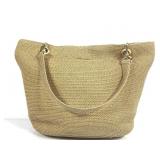 Brahmin Yellow Croc Emboss Leather & Javits Tote