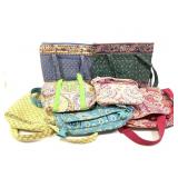 7 Fabric Purses - Vera Bradley +