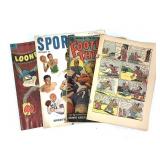 1956 Sport Mag 1952 Football Thrills Comics +2