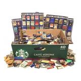Large Early to Mid 20th C Matchbook Collection