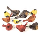 10 Tii Collections Handcrafted Birds