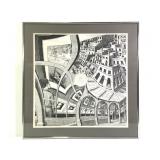 MC Escher Print Gallery Litho Reproduction Print