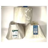 3 NOS Lamp Shades