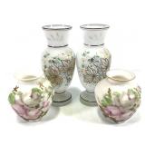 Vintage Glass Vase Collection