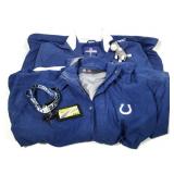 NFL Colts Team Jacket Raincoat Magnet Sock Monkey+