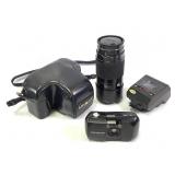 Minolta 7000 Maxxum Camera Zoom Flash & Olympus
