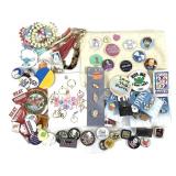 60+ Buttons & Label Pins+