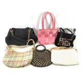 6 Purses Liz Claiborne Sak & Beaded Evening Bag+