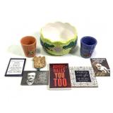 Novelty Magnets, Tabasco Bowl, Disney Shot Glass +