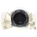 Bookends & Ashtray