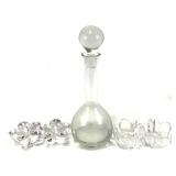 Candle Holders & Decanter
