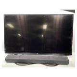 44" LG Dolby TV w/ Sound Bar & DVD Player