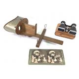 Stereoscope & Stereoview Card Ofuna Opera Glasses