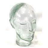 Green Tinted Glass Mammequin Head Spain