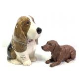 Charlie Dog Cookie Jar Hand Made &  Dog Booken