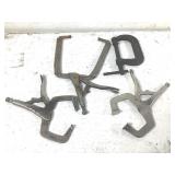 4 Metal Clamps / Vise Grips