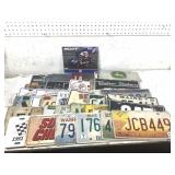 45 Vtg License Plates & Other Plates