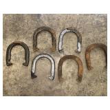 6 Horse Shoes