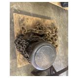Vintage Yale & Towne Spur Geared Block Chain-Hoist