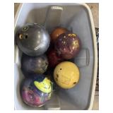 9 Bowling Balls