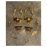 Decorative Gold Colored Hanging Platforms +