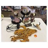 Decorative Eagle Items w Dreamcatcher