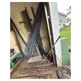 Large New Steel Scrap Pile