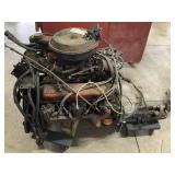 Early Small Block Chevy Motor w/Trans