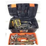 Plastic Toolbox + Contents
