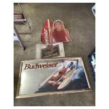 Miller & Budweiser Wall Decor Mirror +