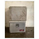 2 Diamond Plated Truck Tool Boxes