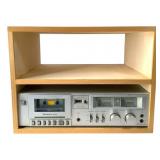 Technics Tape Deck Model RS-M205 w/ Wooden Stand