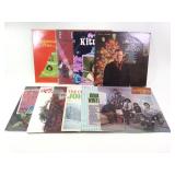 10 LPs Chirstmas Elvis Cash Wells Vinton