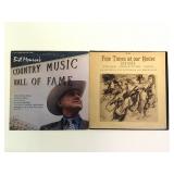 2 Albums: Bill Monroe/Indiana Folk Songs