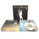 3 LPs Comedy George Carlin Steve Martin