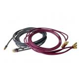 3 Pair Heavy RCA Patch Cables