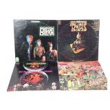 4 LPs Byrds Cream Iron Butterfly