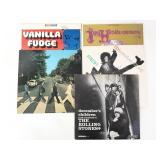 5 LPs Rock Hendrix Beatles Stone Fudge