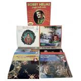 12 LPs Christmas Albums Reeves Helms