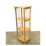 4 Tier Skinny Bookshelf