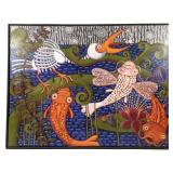 Karen Holtzclaw Catastrophe Oil on Canvas
