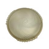 Art Deco Swirl Pattern Light Fixture Shade