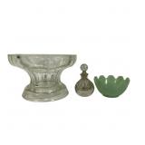 Fire King Jadeitte Perfume Bottle McKee Punch B St