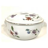 Royal Worchester Porcelain Lidded Pot