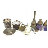 Misc Asian Cultural Items w Silverplate
